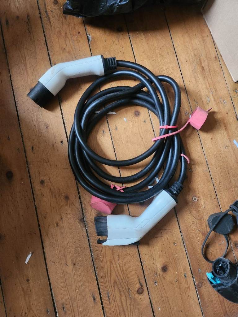 Electric car charging cable