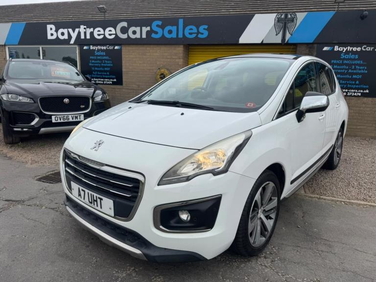 PEUGEOT 3008 1.6 e-HDi Allure White Auto Diesel 2014
