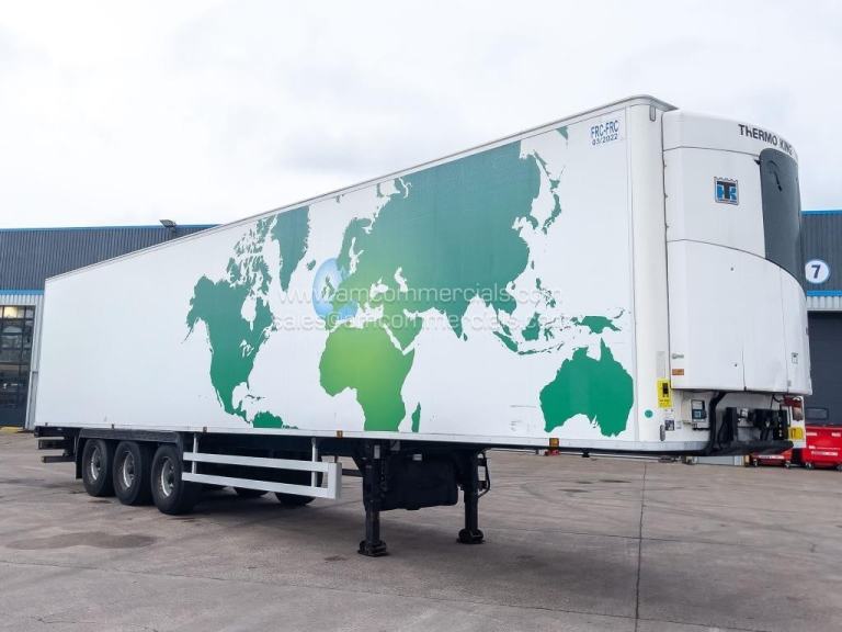 CHEREAU MULTI-TEMP FRIDGE TRI AXLE TRAILER