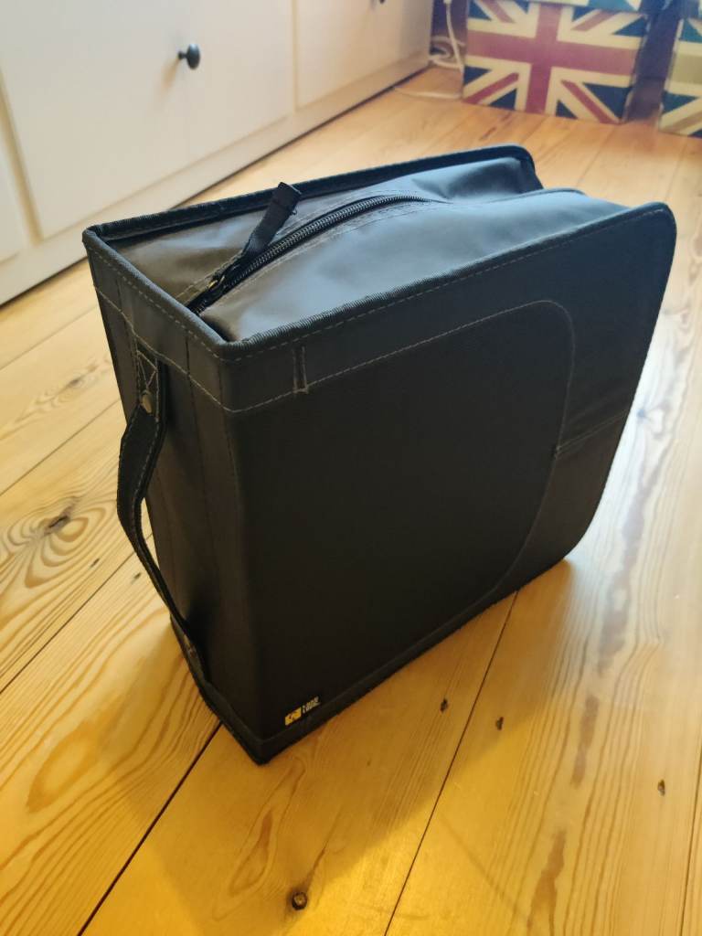 2X Case Logic Black 320 Disc Wallets