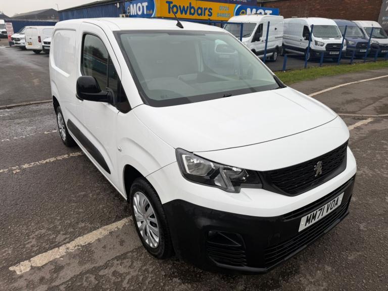 2022 Peugeot Partner Professional Prem Van [6 Spd] 92k air con 3 seats finance available  PANEL V...