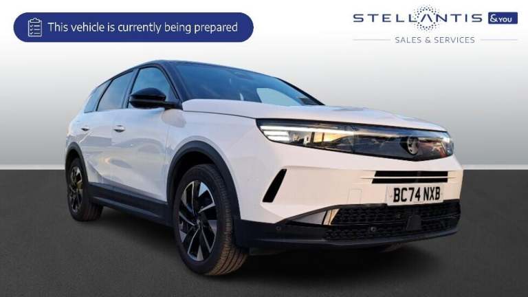 2025 Vauxhall Grandland 1.2 GS SUV 5dr Petrol Hybrid e-DCT Euro 6 (s/s) (136 ps) SUV Hybrid Autom...