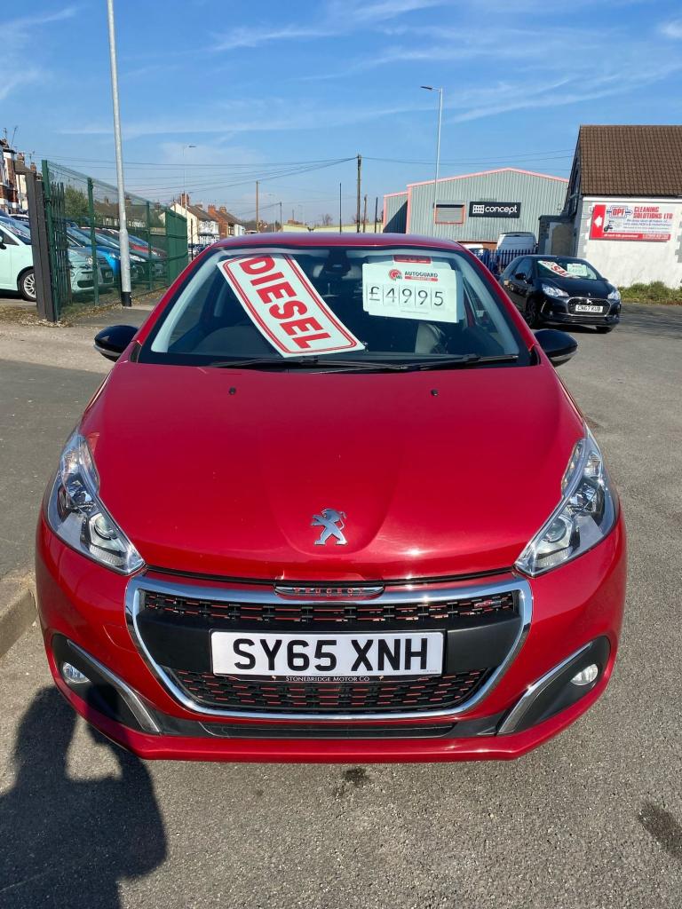 2015 Peugeot 208 1.6 BlueHDi 120 GT Line 3dr HATCHBACK Diesel Manual