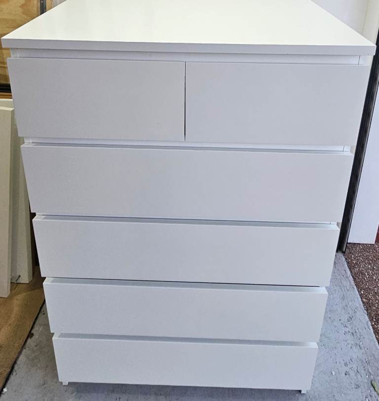 Ikea malm 6 drawers chest 