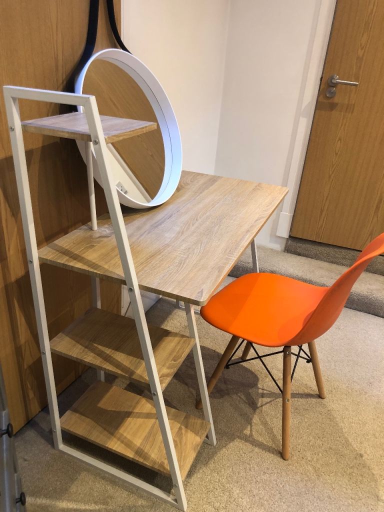 Modern orange desk chair