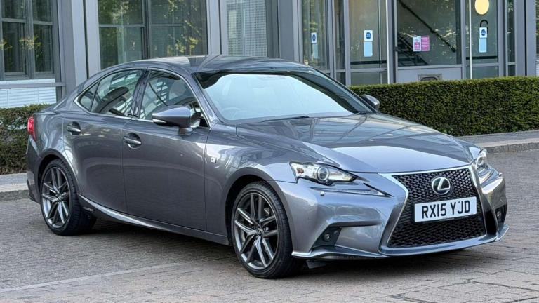 2015 Lexus IS 300h F-Sport 4dr CVT Auto SALOON PETROL/ELECTRIC Automatic
