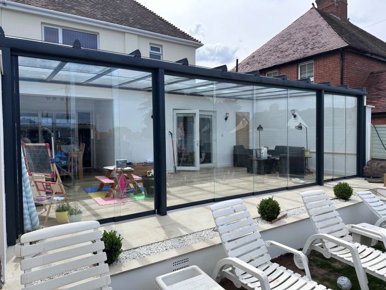 Pergola/veranda/glass room/canopy/sliding doors
