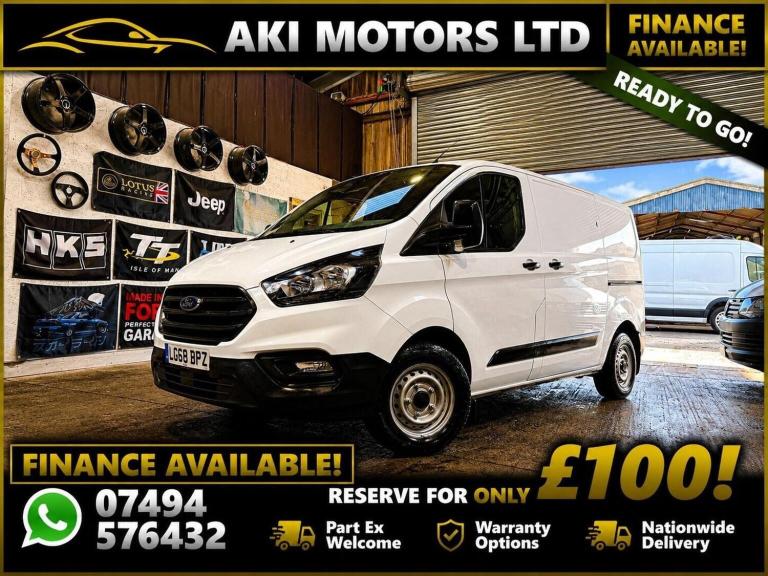 FORD TRANSIT CUSTOM 2.0 300 EcoBlue L1 H1 Euro 6 5dr 2018