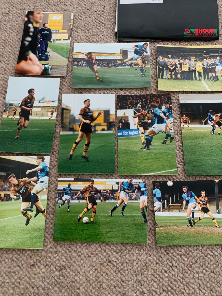 Hull City Photos with negatives 1994/95 v Wycombe Wanderers 