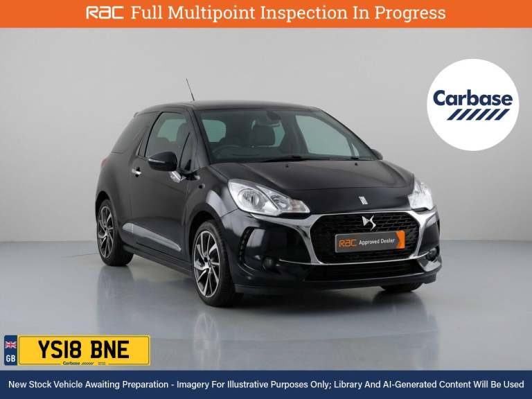 2018 DS Automobiles DS 3 1.2 PureTech Connected Chic Hatchback 3dr Petrol Manual Euro 6 (82 ps) H...