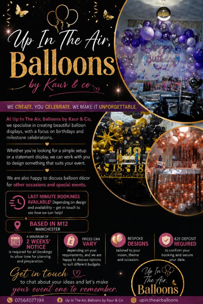 Twin ran balloon decoration business 