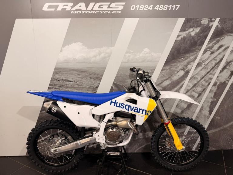 HUSQVARNA FC 250 NEW 2027 MX BIKE IN STOCK AT CRAIGS MOTORCYCLES 