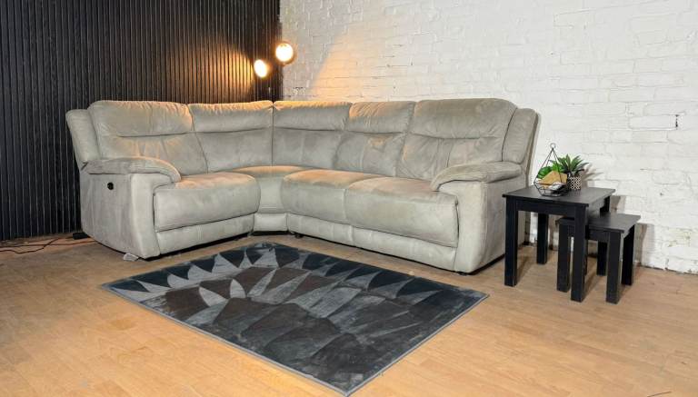New Stock! HIGH STREET BRAND DFS Ronan Electric Recliner Corner Sofa