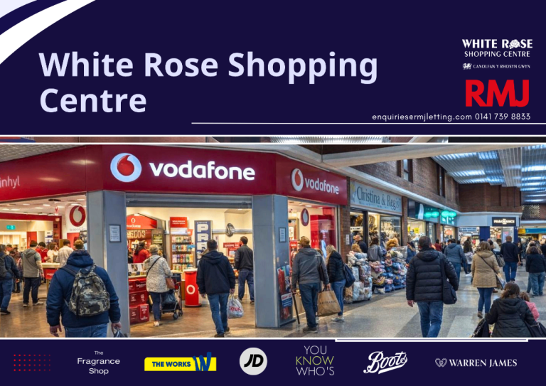 Prime Retail Units to Let – White Rose Shopping Centre, Rhyl
