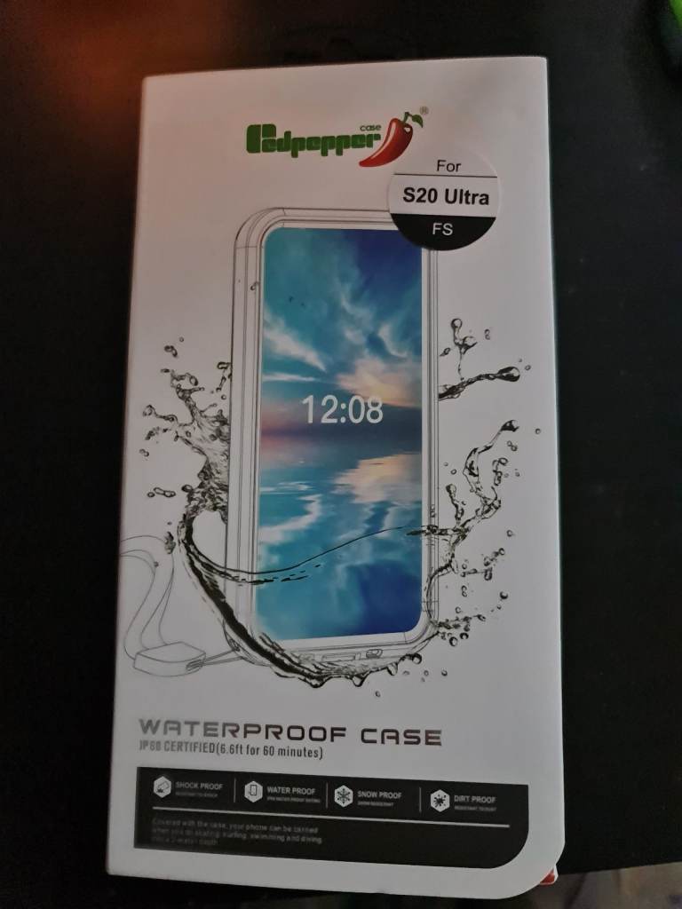 Samsung galaxy s20 ultra waterproof cover case