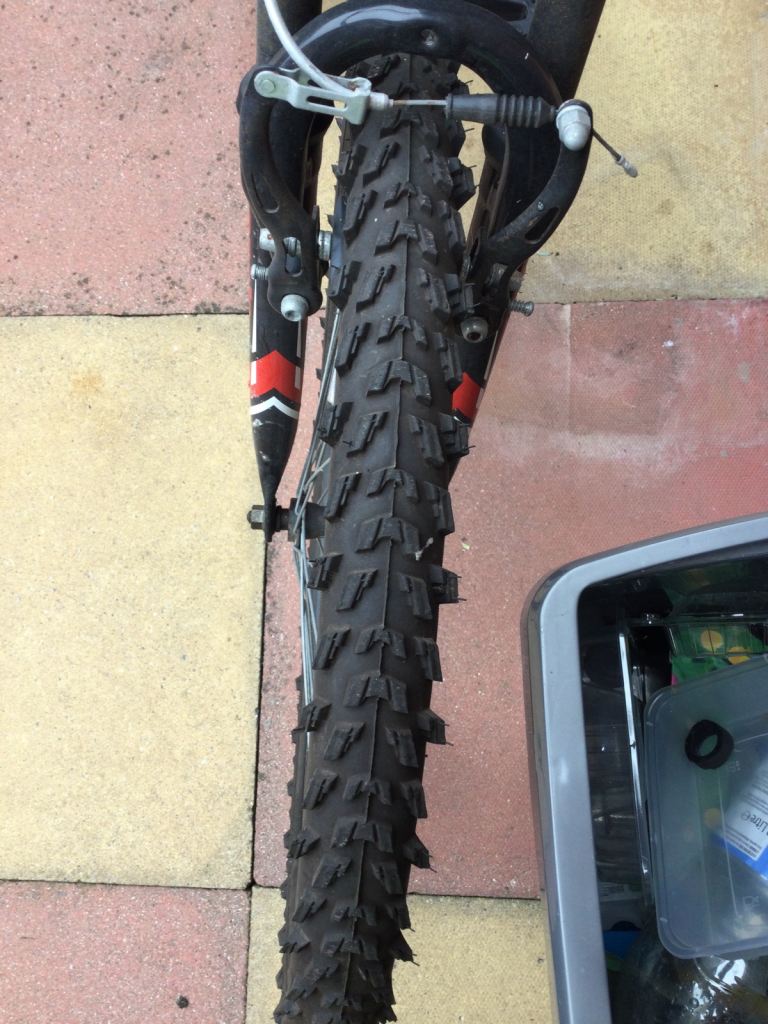 Boys  youths mountain bike slop back 