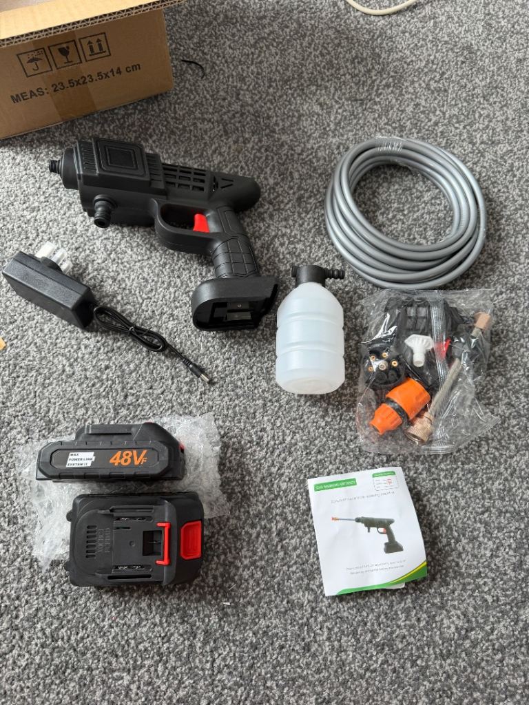 New Cordless Pressure Washer with 48V Battery