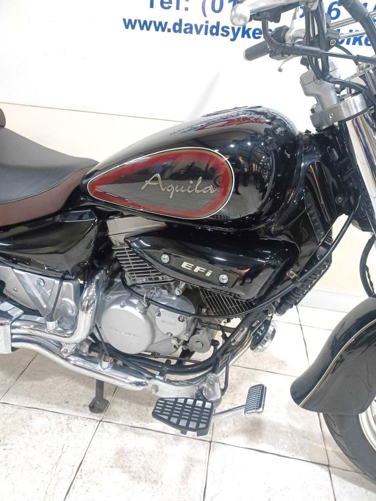 Hyosung GV 250 N  CUSTOM CRUISER 18-REG ONLY 4194 MILES WITH EXTRAS £2599.OTR