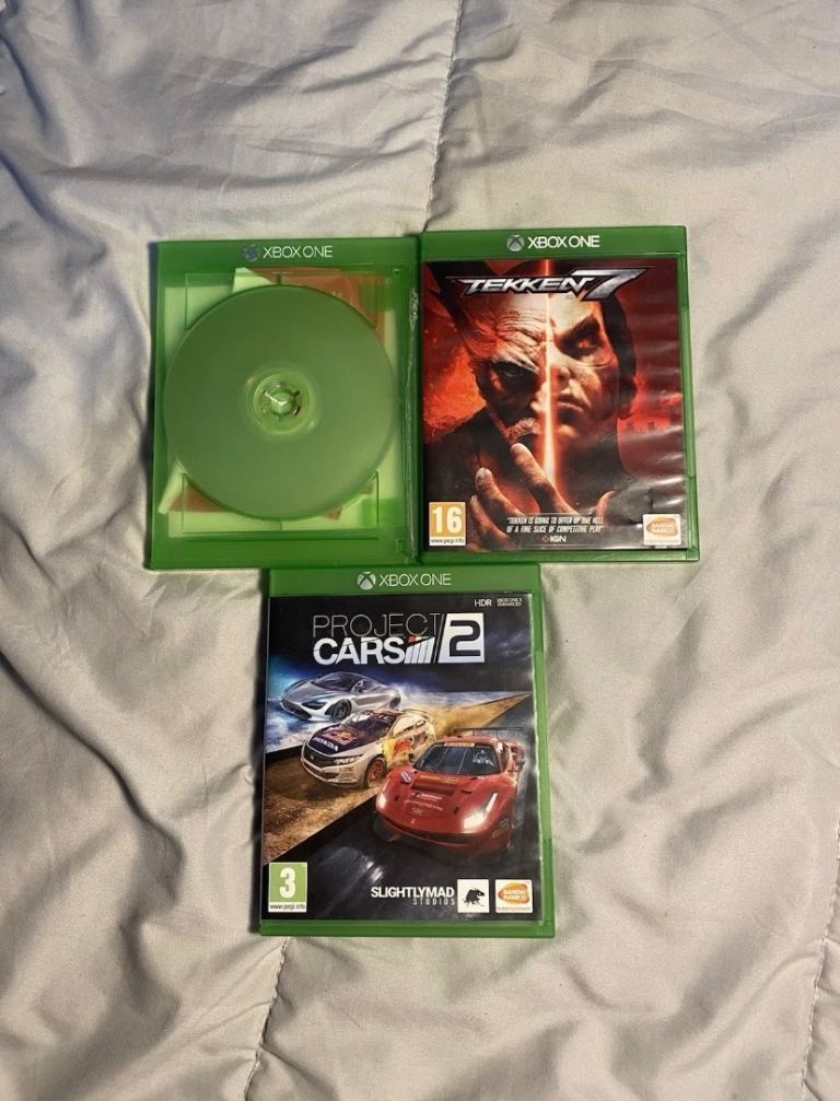 Xbox One Game Bundle – Tekken 7, Project CARS 2 + FIFA 20