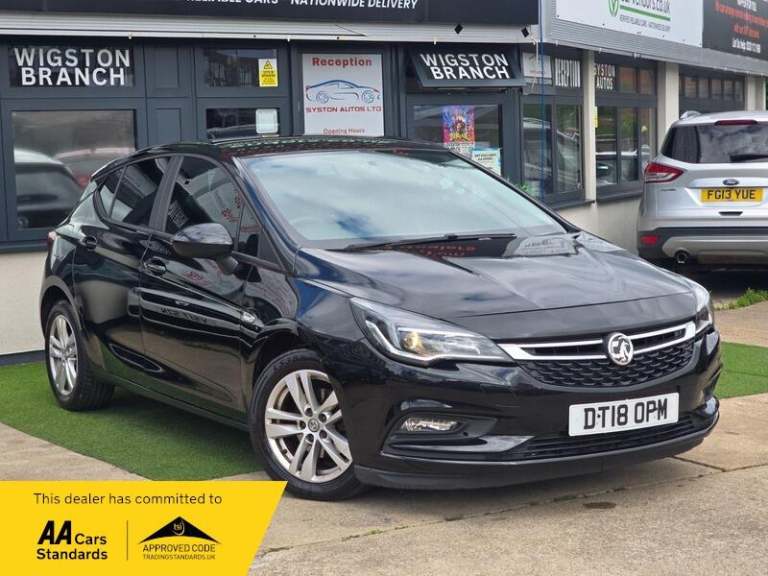 2018 Vauxhall Astra 1.6 CDTi 16V ecoTEC Tech Line Nav 5dr HATCHBACK DIESEL Manual