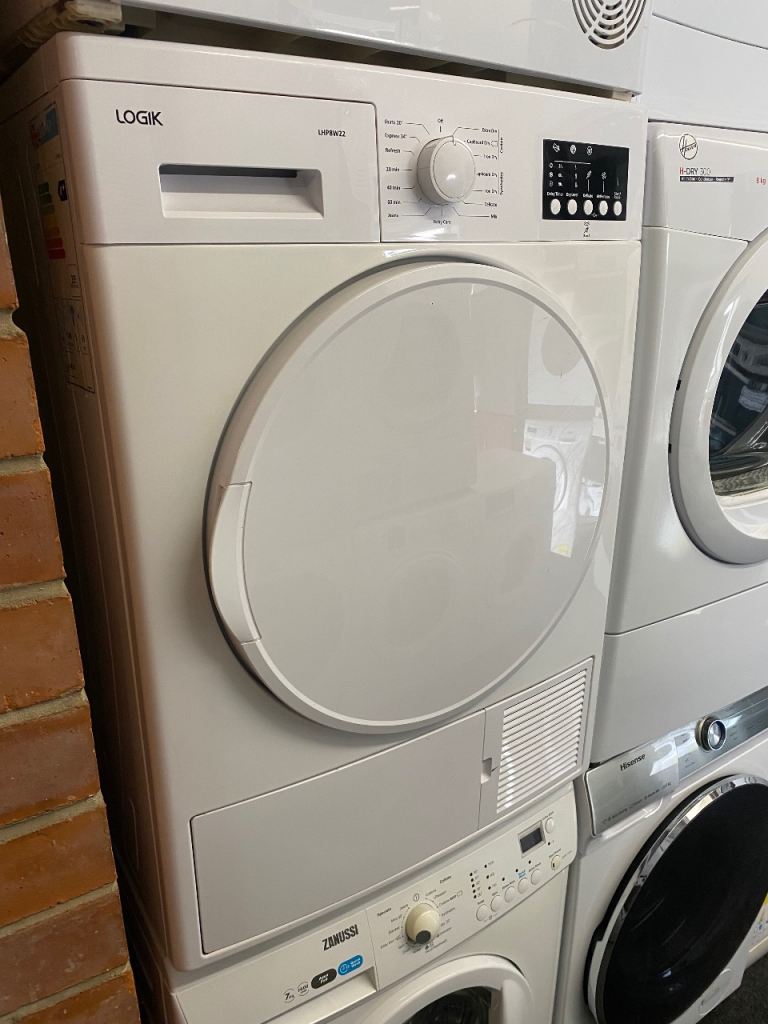 🚚✅WHITE LOGIK 8KG CONDENSER DRYER WITH HEATPUMP TECHNOLOGY DELIVERY AVAILABLE