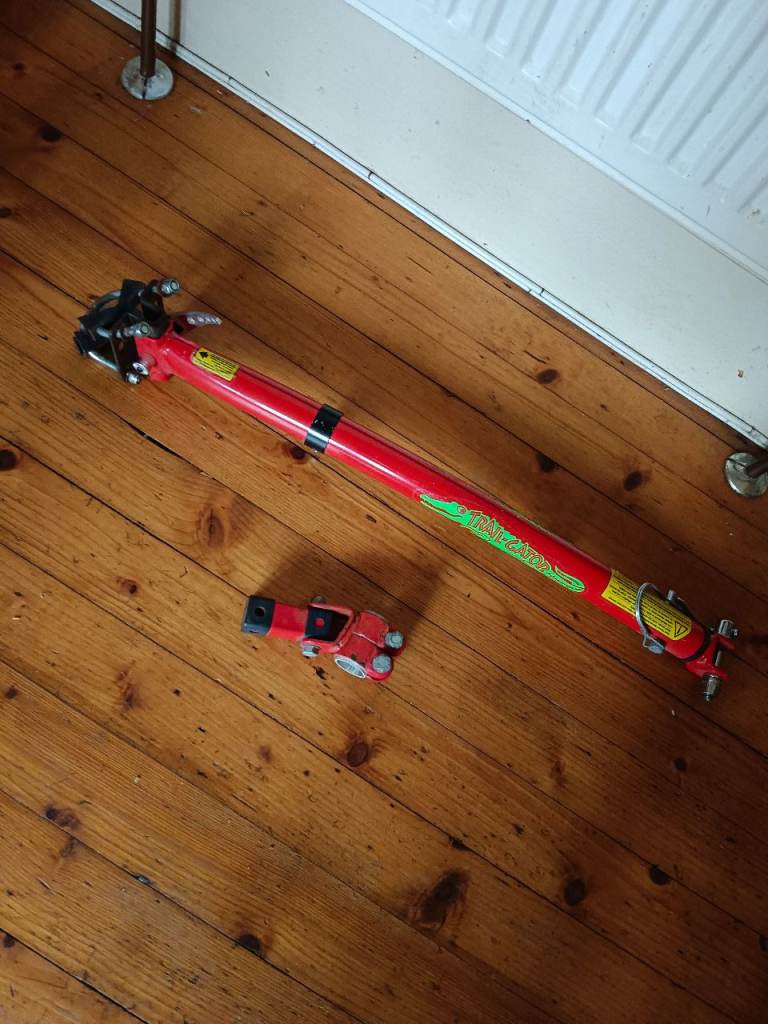 Trailgator Tow Bar Trailer Red