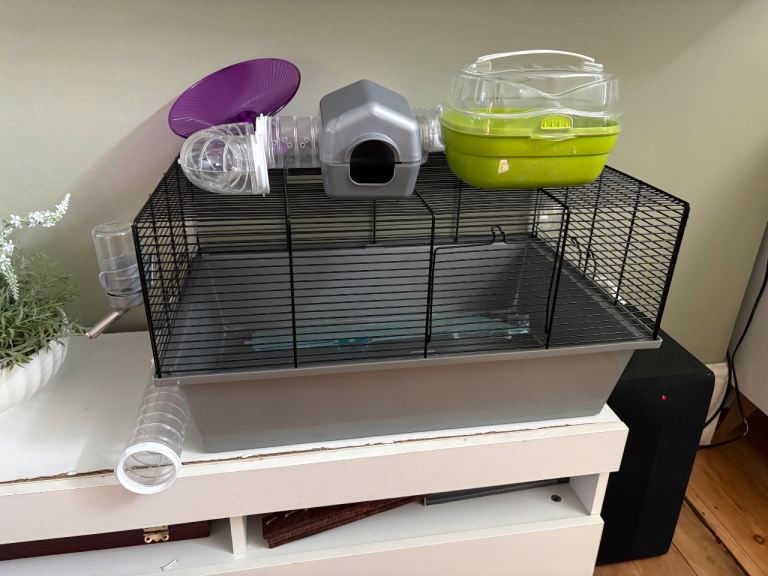 Hamster/Rodent Pet cage with accessories