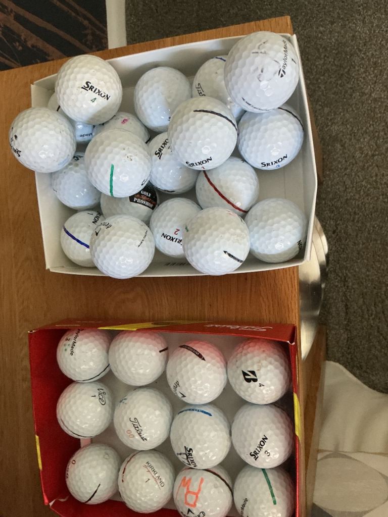 Good used golf balls.