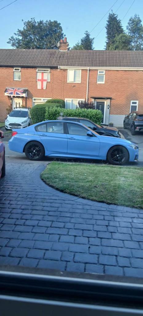  bmw, f30 in yas marina blue bmw 320d 2 litre diesel 