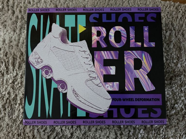 Deformation 2-in-1 Roller Skate Shoes, Uk Size 5