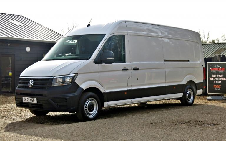 VOLKSWAGEN CRAFTER 140HP AIRCON TRENDLINE LWB HIGHROOF White Manual Diesel 2021