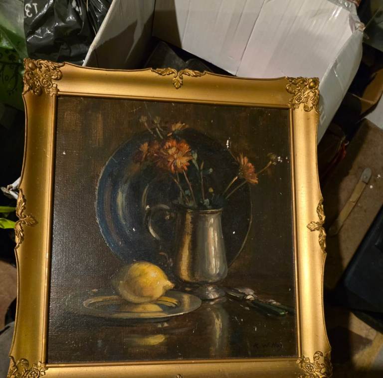 OIL PAINTING BY R. W Hay