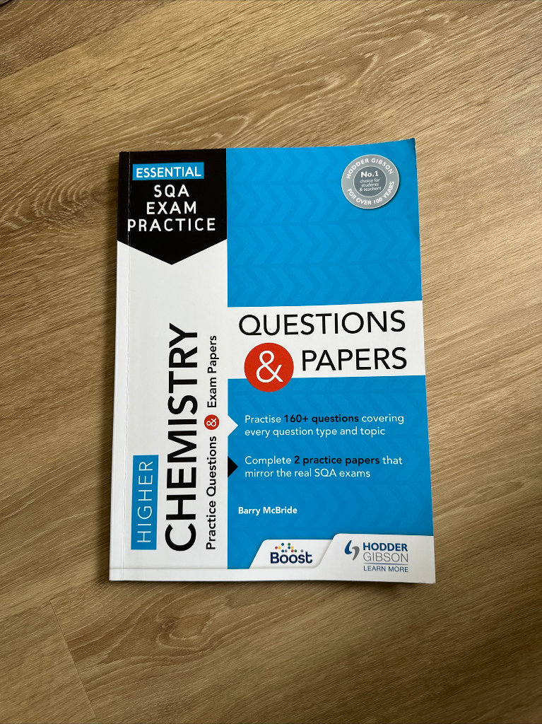image for Higher Chemistry Questions and Papers - like new