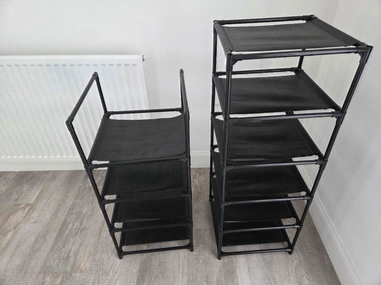 FREE 10 tier black shoe rack