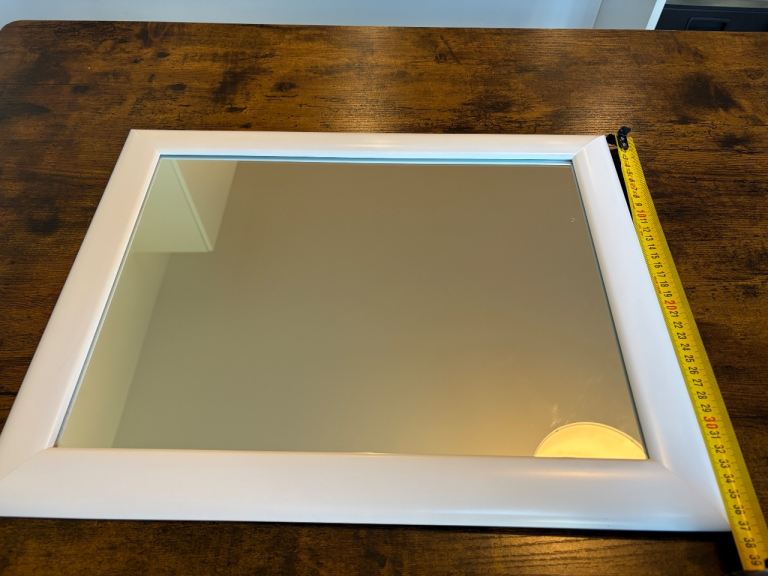 Mirror (White frame) | in Cholsey, Oxfordshire | Gumtree