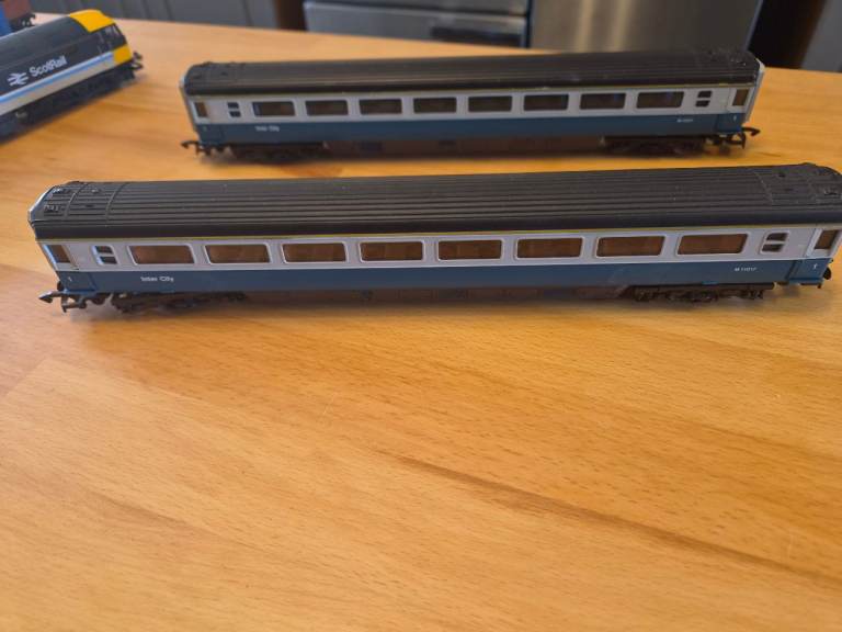 2 x Jouef 1st Class BR Intercity Coaches - Hornby