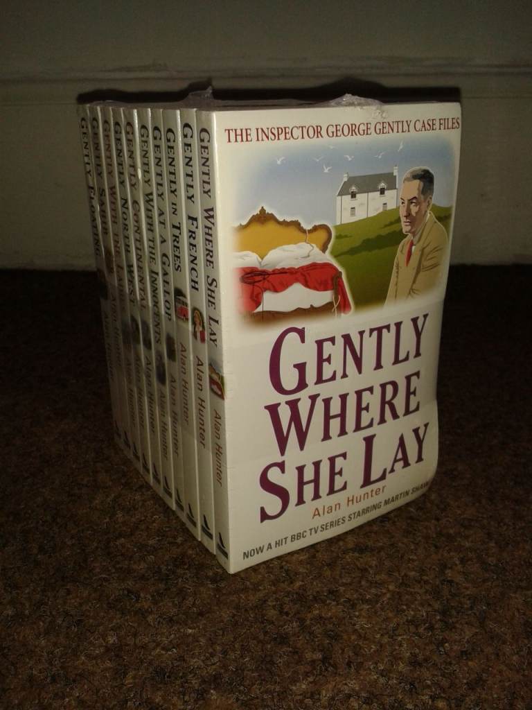 (BRAND NEW, SEALED) The Inspector George Gently Case Files 10 Book Set By Alan Hunter