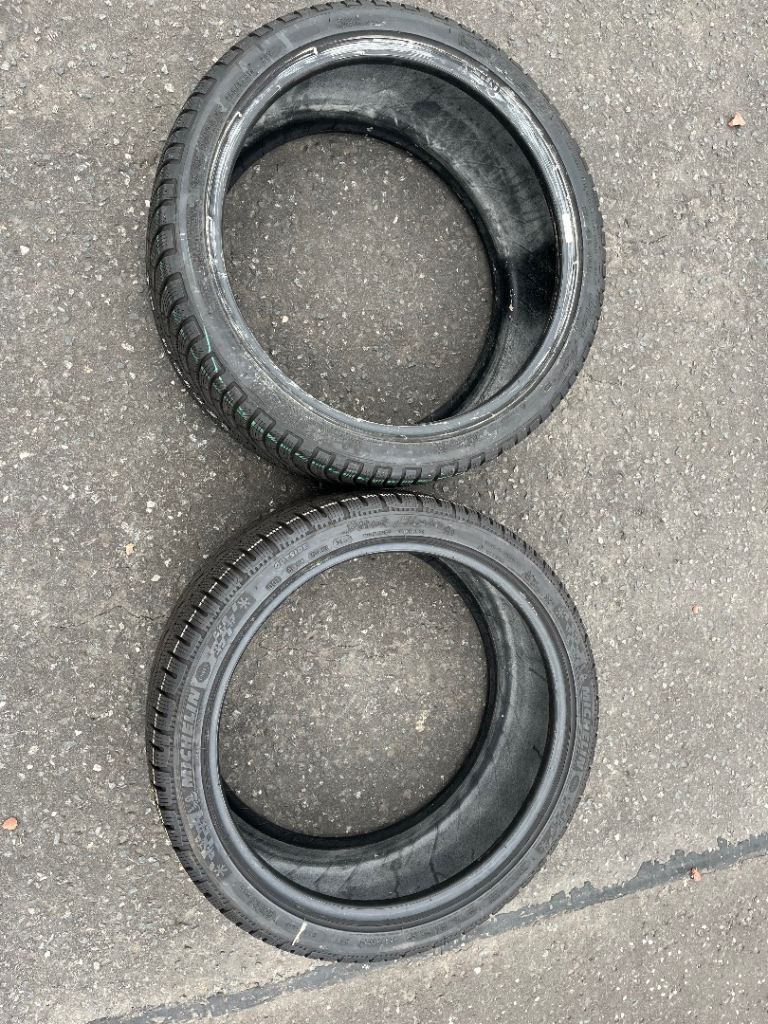 2x 255/35/19 Michelin Aplin Tyres