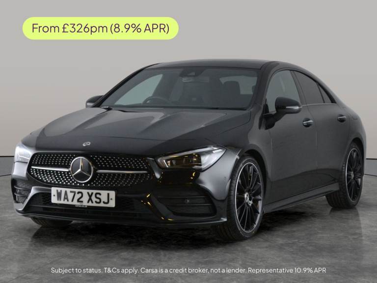 2022 Mercedes-Benz CLA CLA 180 AMG Line Premium + Night Ed 4dr Tip Auto COUPE PETROL Automatic
