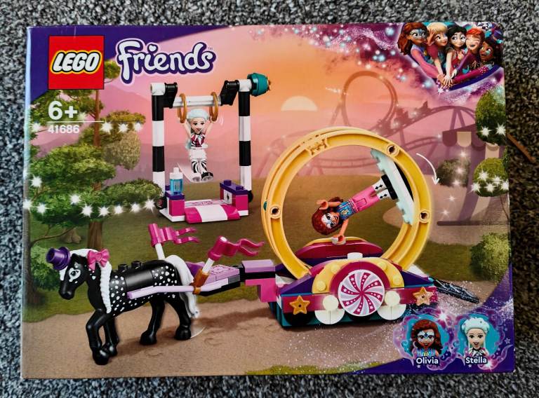 Lego Friends 41686 Magical Acrobatic Circus Set New
