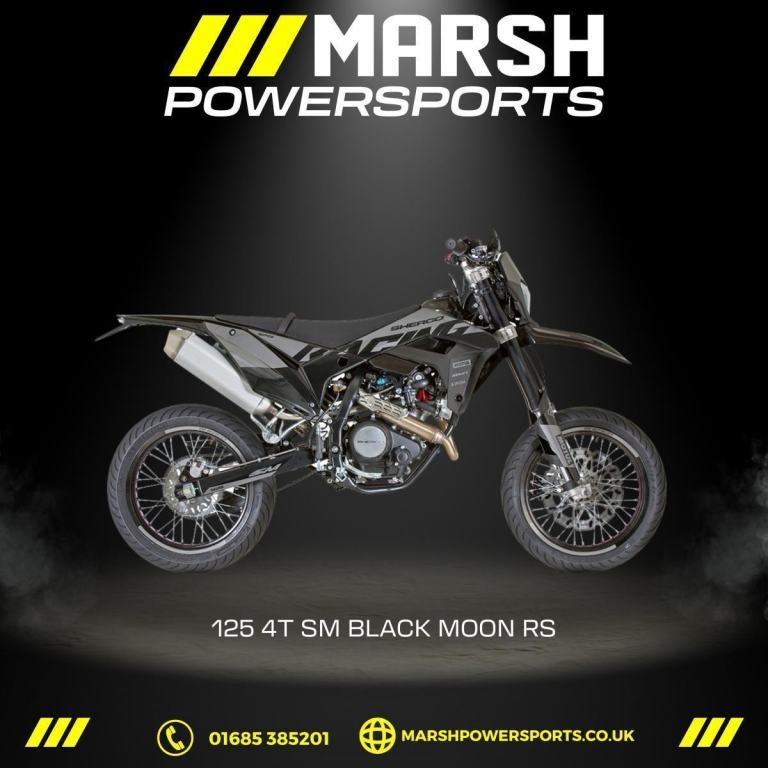 125 4T SM Black Moon RS - Sherco Main Dealer - Reserve NOW!