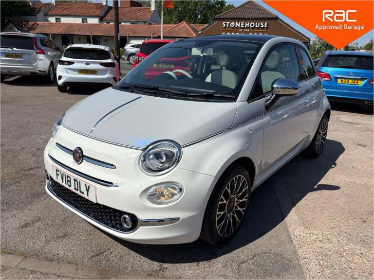 2018 Fiat 500 1.2 Collezione Fall Hatchback 3dr Petrol Manual Euro 6 (s/s) (69 bhp) Hatchback Pet...