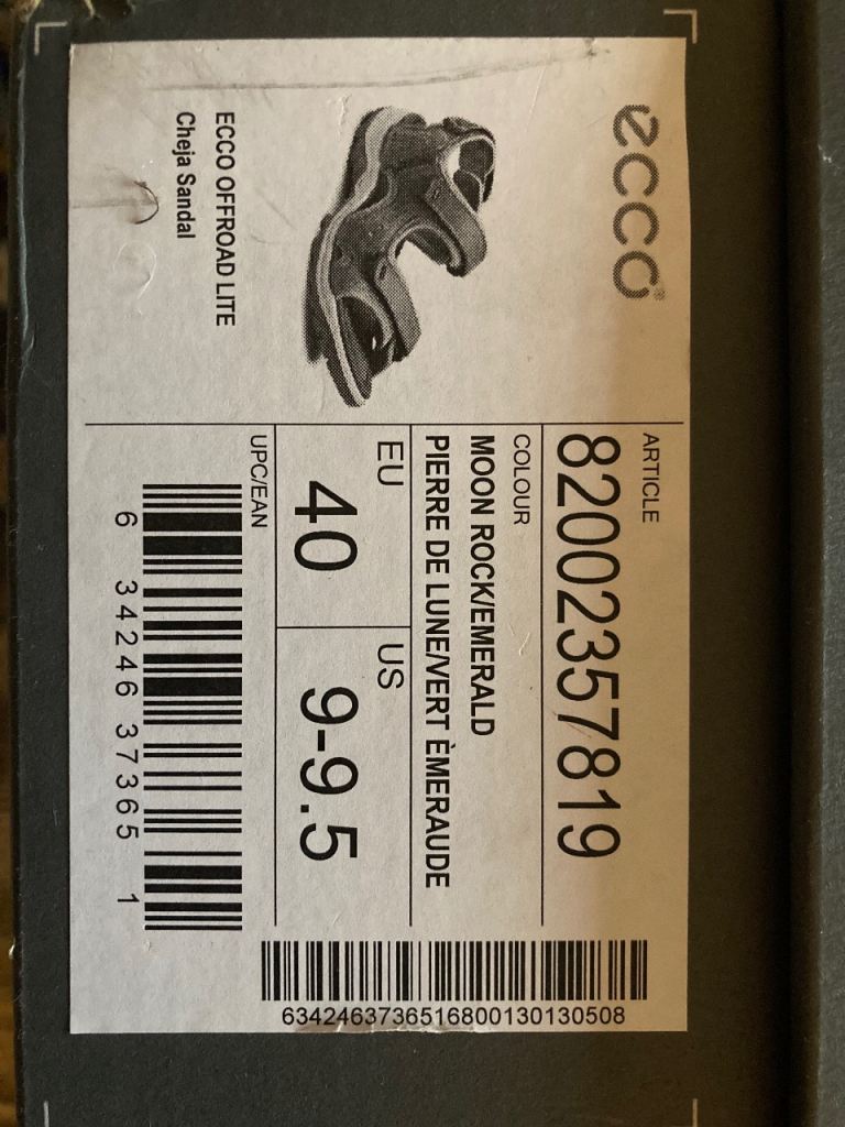 Ecco sandals