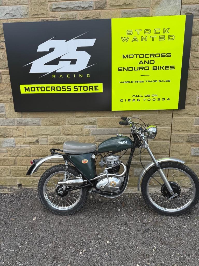 BSA C15 305 STAR TRIALS  BIKE 1958 25 RACING STORE 