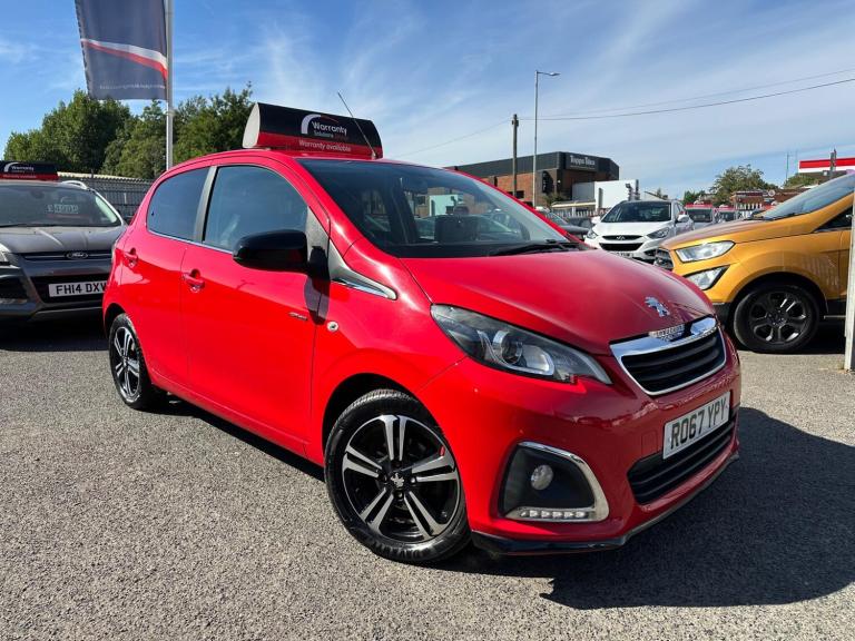 2017 Peugeot 108 1.2 PureTech GT Line 5dr HATCHBACK PETROL Manual