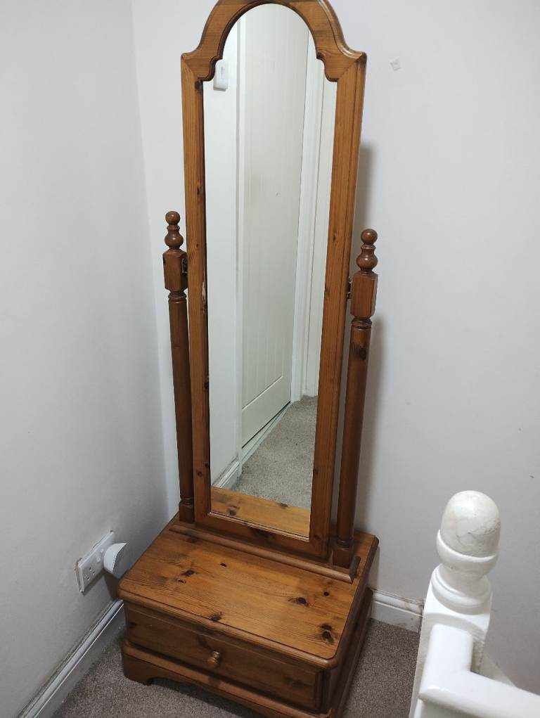 Genuine Ducal cheval mirror