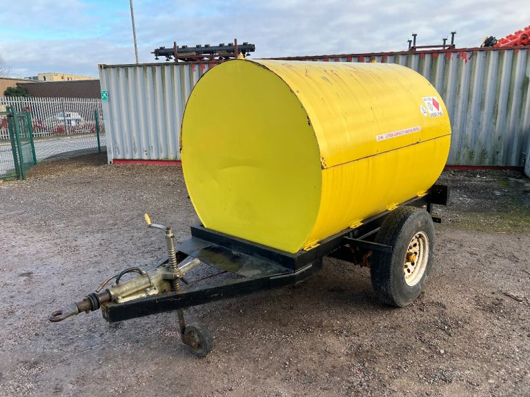 Fuel bowser towable diesel bowser 2140 litres - trailer engineering ready to go