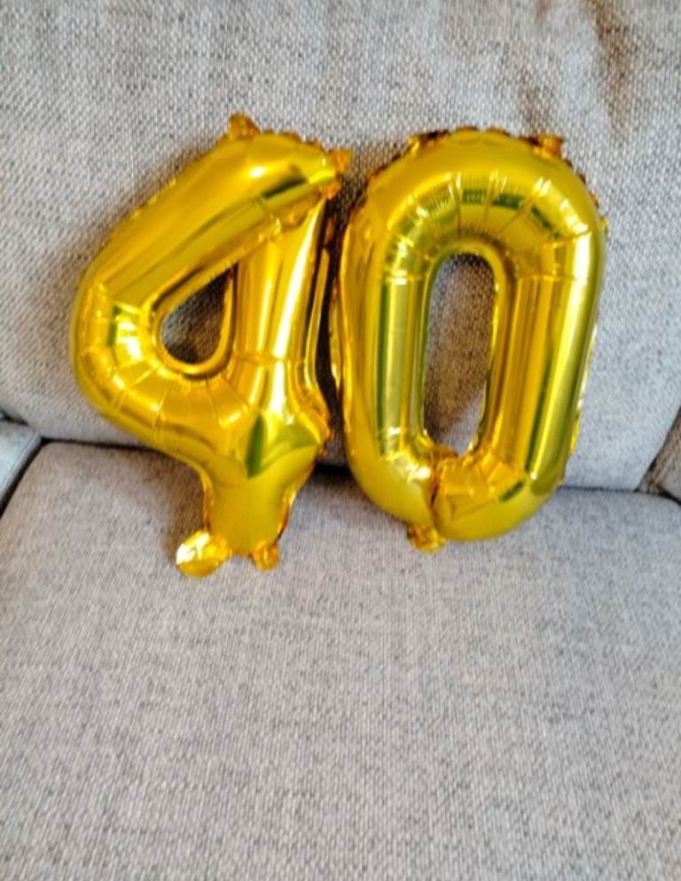 40th Birthday Balloons 