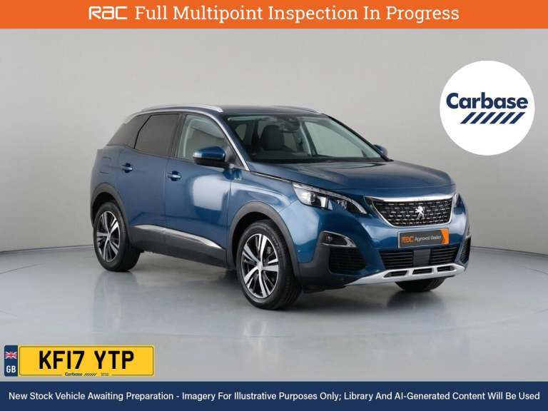 2017 Peugeot 3008 1.2 PureTech GT Line 5dr HATCHBACK PETROL Manual