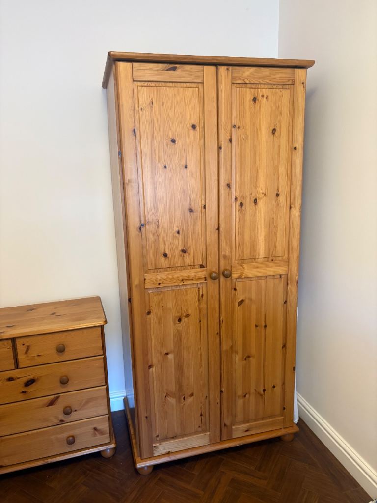 Pine Wardrobe 